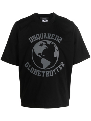 

Logo-print short-sleeved T-shirt, Dsquared2 Logo-print short-sleeved T-shirt