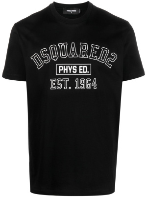

Logo-print cotton T-shirt, Dsquared2 Logo-print cotton T-shirt