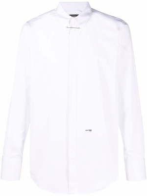 

Pin-collar cotton shirt, Dsquared2 Pin-collar cotton shirt