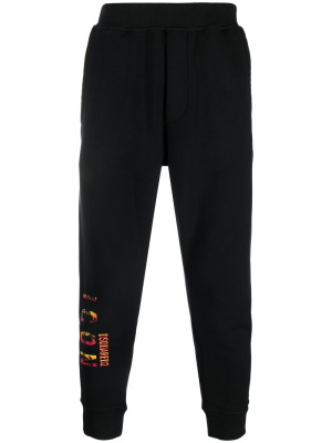 

Icon logo detail track pants, Dsquared2 Icon logo detail track pants