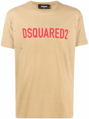 

Logo-print short-sleeve T-shirt, Dsquared2 Logo-print short-sleeve T-shirt