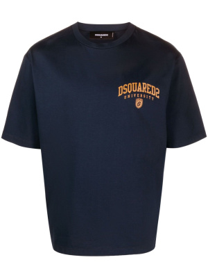 

Logo-print cotton T-shirt, Dsquared2 Logo-print cotton T-shirt