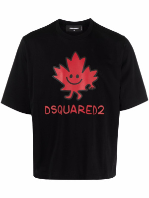 

Logo-print cotton T-shirt, Dsquared2 Logo-print cotton T-shirt