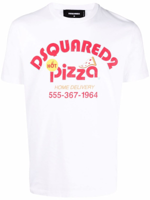 

Logo-print short-sleeve T-shirt, Dsquared2 Logo-print short-sleeve T-shirt