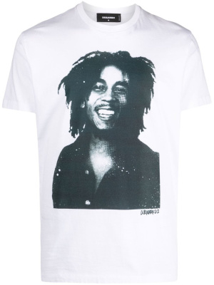 

Bob Marley quote t-shirt, Dsquared2 Bob Marley quote t-shirt