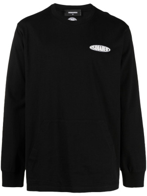

Logo print long-sleeve T-shirt, Dsquared2 Logo print long-sleeve T-shirt