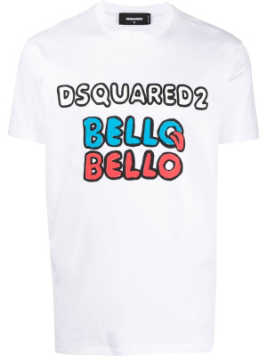 

Graphic-print logo T-shirt, Dsquared2 Graphic-print logo T-shirt