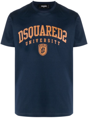 

Logo-print cotton T-shirt, Dsquared2 Logo-print cotton T-shirt