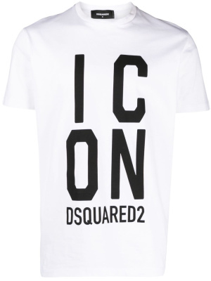 

Logo-print cotton T-shirt, Dsquared2 Logo-print cotton T-shirt