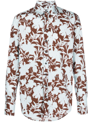 

Bob floral-print cotton shirt, Dsquared2 Bob floral-print cotton shirt