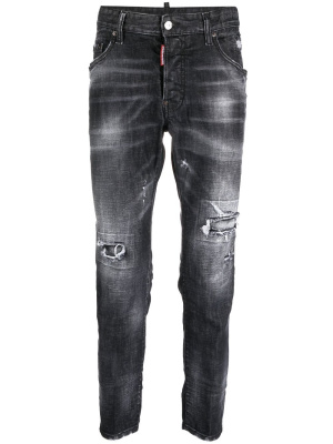 

Distressed skinny-cut jeans, Dsquared2 Distressed skinny-cut jeans
