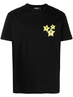 

Star-print cotton T-shirt, Dsquared2 Star-print cotton T-shirt
