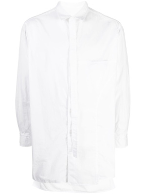 

Asymmetric cotton shirt, Yohji Yamamoto Asymmetric cotton shirt