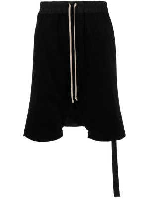 

Drawstring drop-crotch shorts, Rick Owens DRKSHDW Drawstring drop-crotch shorts