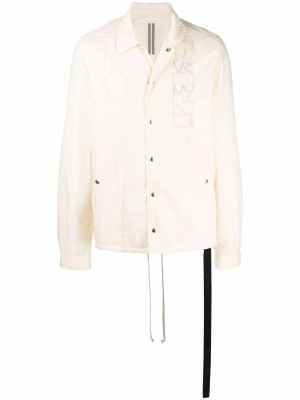 

Quilted embroidered jacket, Rick Owens DRKSHDW Quilted embroidered jacket