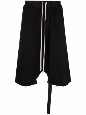 

Drawstring drop-crotch shorts, Rick Owens DRKSHDW Drawstring drop-crotch shorts