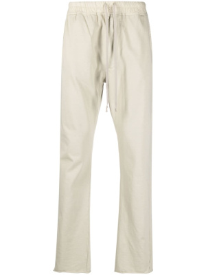 

Drawstring-waist cotton track pants, Rick Owens DRKSHDW Drawstring-waist cotton track pants