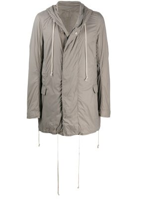 

Hooded midi raincoat, Rick Owens DRKSHDW Hooded midi raincoat