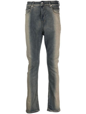 

Faded-effect skinny jeans, Rick Owens DRKSHDW Faded-effect skinny jeans