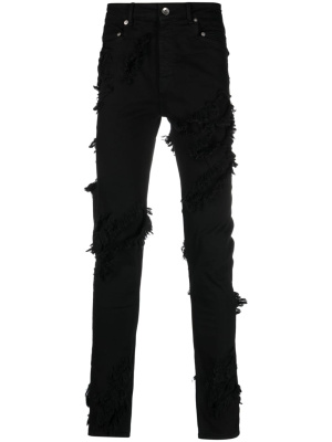 

Distressed-effect skinny jeans, Rick Owens DRKSHDW Distressed-effect skinny jeans