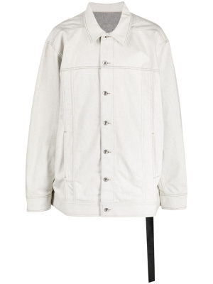 

Strap-detail lightweight jacket, Rick Owens DRKSHDW Strap-detail lightweight jacket