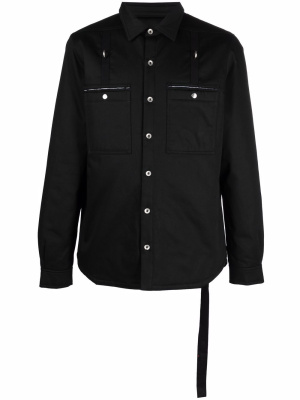 

Cotton shirt jacket, Rick Owens DRKSHDW Cotton shirt jacket