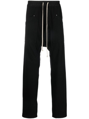 

Drawstring-waist drop-crotch trousers, Rick Owens DRKSHDW Drawstring-waist drop-crotch trousers