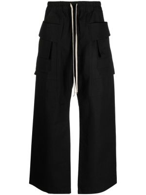 

Wide leg cargo trousers, Rick Owens DRKSHDW Wide leg cargo trousers