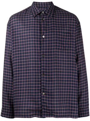 

Patch-pocket check flannel shirt, Undercover Patch-pocket check flannel shirt