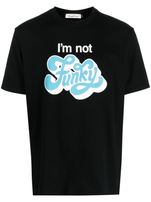 

Slogan-print cotton T-shirt, Undercover Slogan-print cotton T-shirt