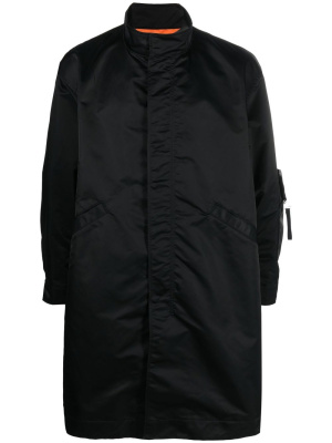 

Funnel neck mid-length coat, Undercover Funnel neck mid-length coat