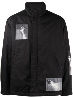 

Photograph-print padded jacket, Undercover Photograph-print padded jacket