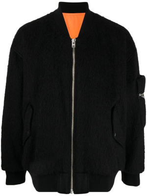 

Wool-blend bomber jacket, Undercover Wool-blend bomber jacket