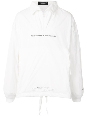 

Slogan-print windbreaker, Undercover Slogan-print windbreaker
