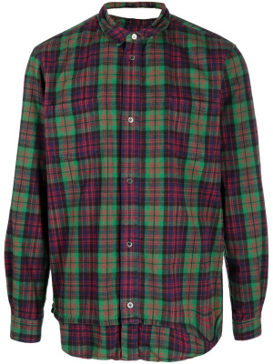 

Check-pattern button-up shirt, Undercover Check-pattern button-up shirt