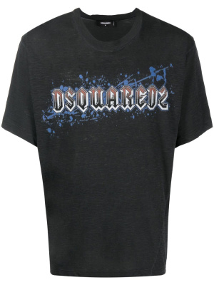 

Logo crew-neck T-shirt, Dsquared2 Logo crew-neck T-shirt