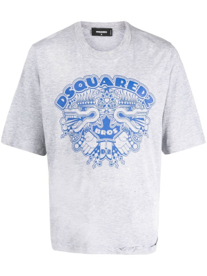 

Graphic-logo print T-shirt, Dsquared2 Graphic-logo print T-shirt
