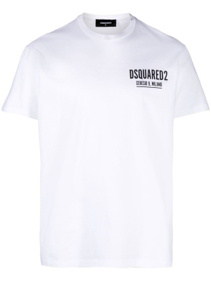 

Logo-print cotton T-shirt, Dsquared2 Logo-print cotton T-shirt