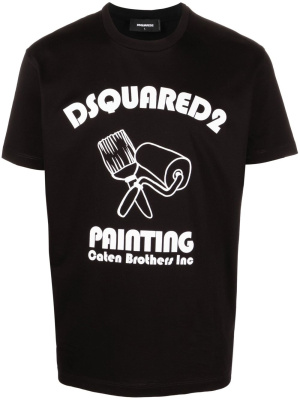 

Graphic-print cotton T-shirt, Dsquared2 Graphic-print cotton T-shirt