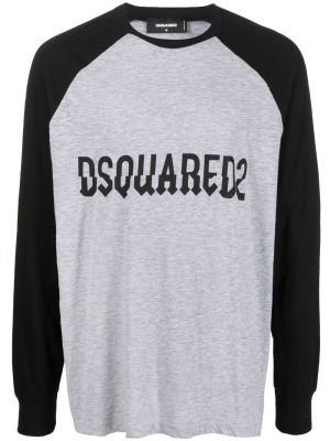 

Logo-print long-sleeve T-shirt, Dsquared2 Logo-print long-sleeve T-shirt