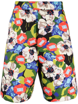 

All-over-floral-print shorts, Dsquared2 All-over-floral-print shorts