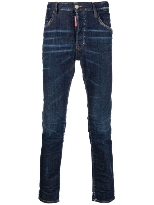 

Tie-dye low-rise jeans, Dsquared2 Tie-dye low-rise jeans