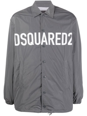 

Logo-print shirt jacket, Dsquared2 Logo-print shirt jacket