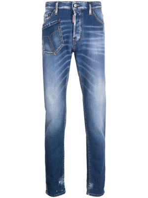 

Distressed-effect washed jeans, Dsquared2 Distressed-effect washed jeans