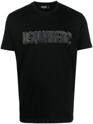 

Logo-print cotton T-shirt, Dsquared2 Logo-print cotton T-shirt