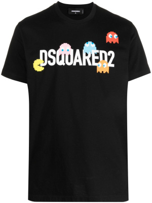 

Logo-print short-sleeve T-shirt, Dsquared2 Logo-print short-sleeve T-shirt