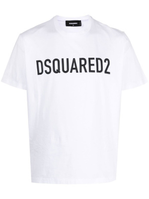 

Logo-print cotton T-shirt, Dsquared2 Logo-print cotton T-shirt