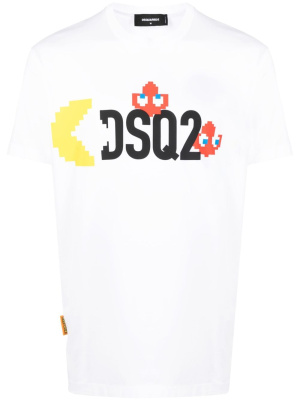 

Logo-print cotton T-shirt, Dsquared2 Logo-print cotton T-shirt