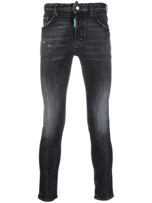 

Distressed-effect skinny-cut jeans, Dsquared2 Distressed-effect skinny-cut jeans