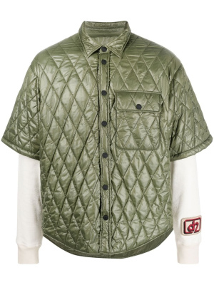 

Quilted button-down shirt, Dsquared2 Quilted button-down shirt